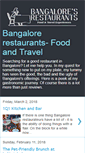 Mobile Screenshot of bangaloresrestaurants.com